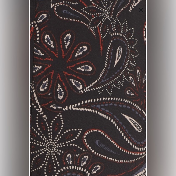 Astr The Label Paisley Halter Black Jumpsuit Size Large - Picture 5 of 7